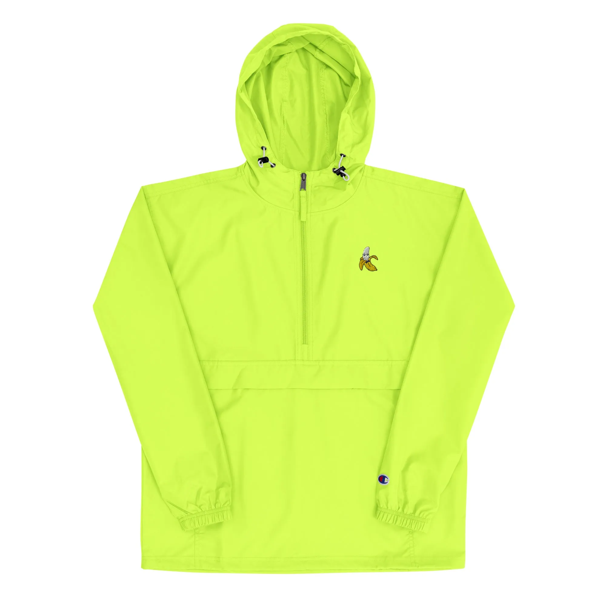 Banana Embroidered Champion Packable Jacket