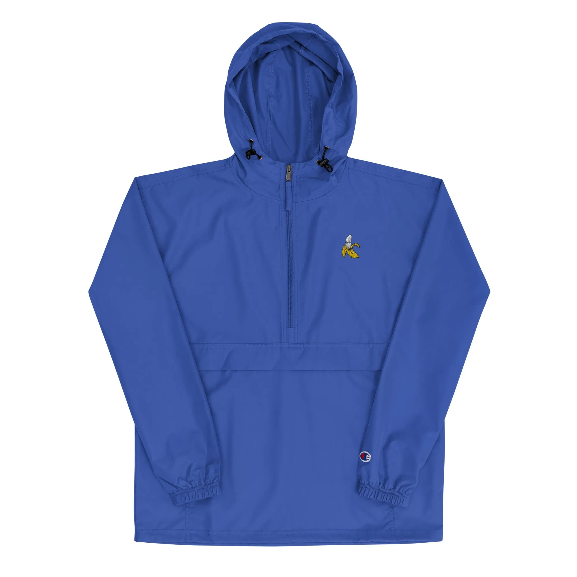 Banana Embroidered Champion Packable Jacket