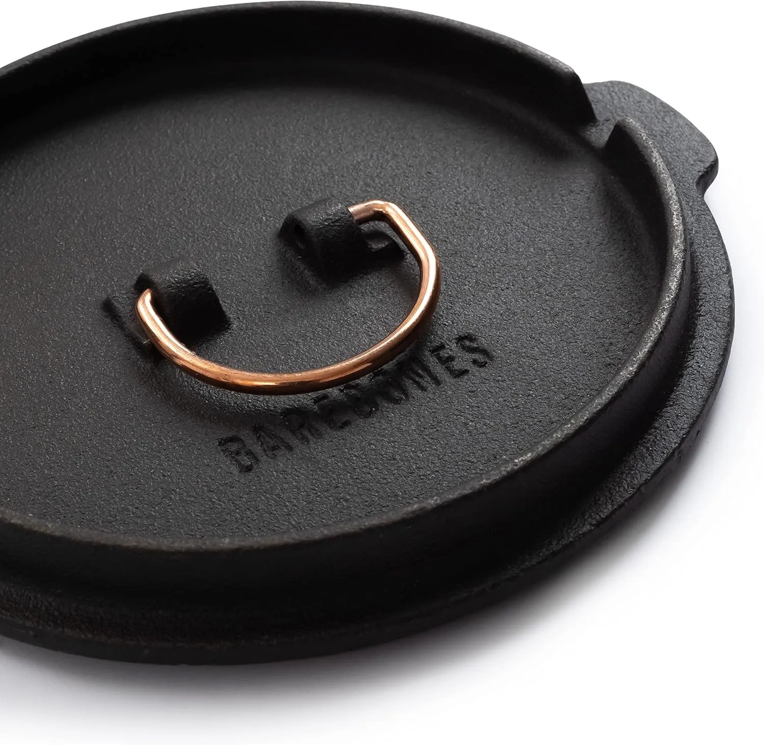 Barebones 6-Inch All-In-One Cast Iron Skillet Set- Skillet with Cast Iron Dutch Oven Style Lid - Camping Cookware Set