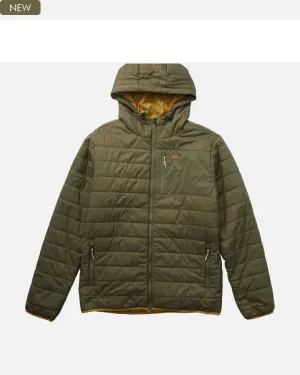Barrier Puff Hooded Jacket - Olive