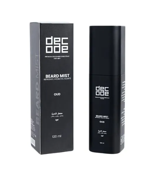 Beard Mist - Oud Arabia - Spray for Facial Hair Revitalization & Hydration, Men's Grooming (120 ml)