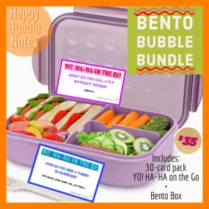 BENTO BOX BUBBLE BUNDLE - Kid Jokes