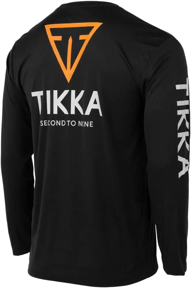 Beretta Men's Moisture Wicking Quick-Drying Lightweight Tikka Tech Long Sleeve Performance T-Shirt