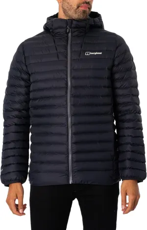 Berghaus Men's Standard Puffer Insulated Jacket Water Repellent Vaskye, Jet Black