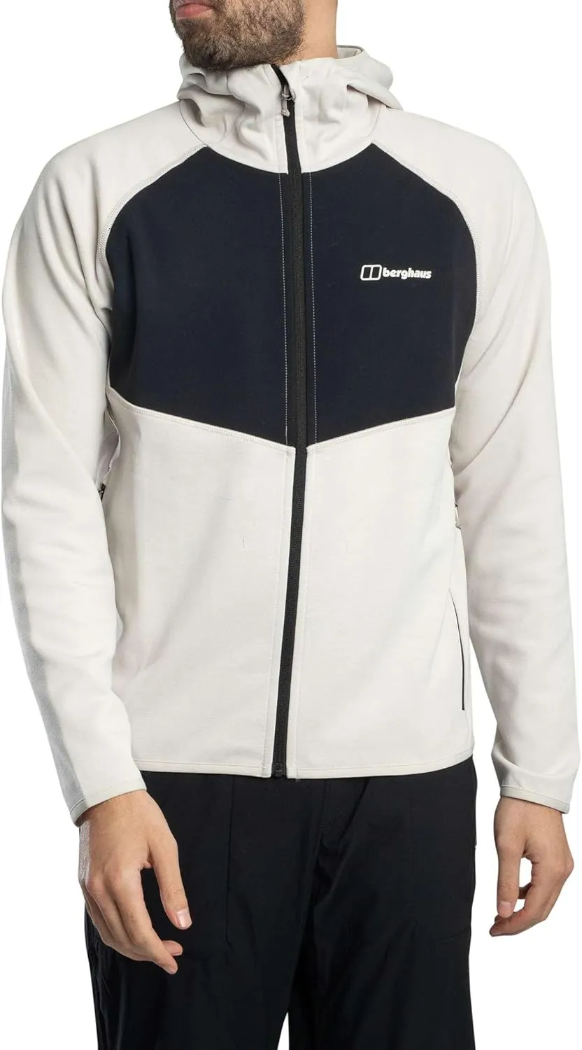 Berghaus Men's Trawden Hybrid Jacket, Grey/Black, S