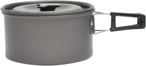 BESPORTBLE 1set Outdoor Cooking Pot Lightweight Portable Non-Stick Camping Cookware Insulated Handles High-Temperature Resistant for Hiking Picnics Outdoor Activities