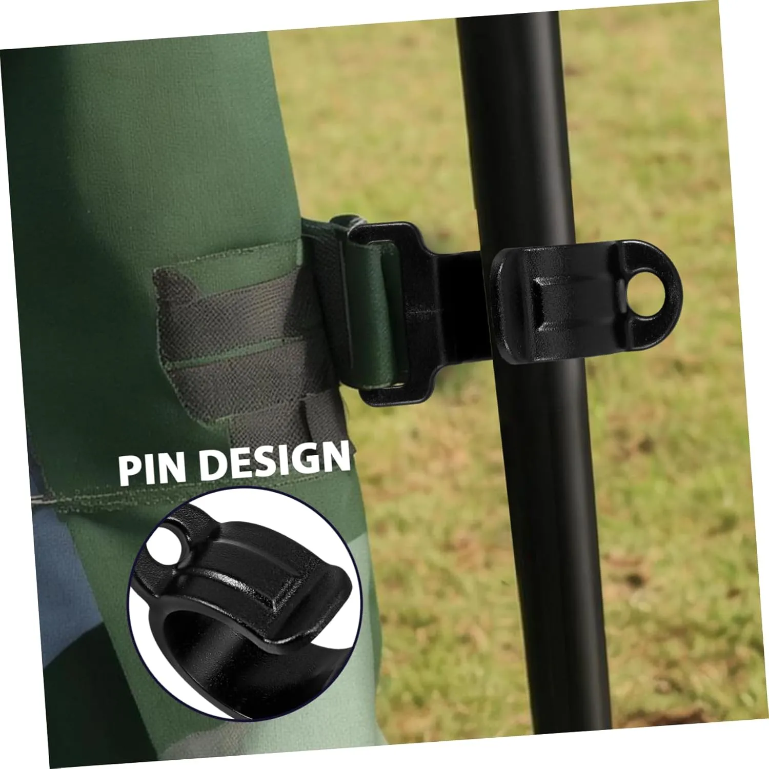 BESPORTBLE Outdoor Tent Hook Storage Rack Hooks Camping Tent Accessories Tent Pole Hooks Tent Supplies Connection