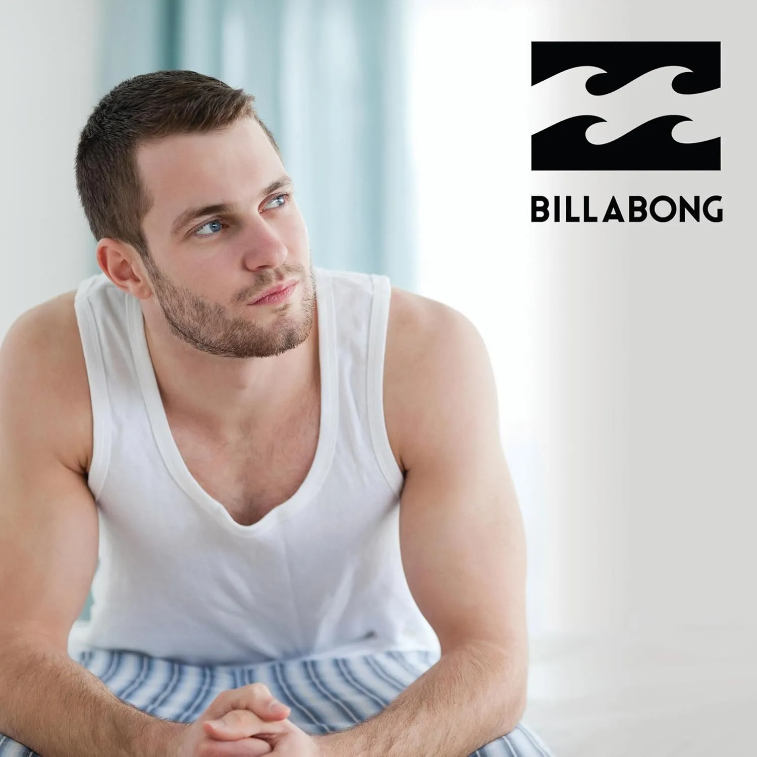 Billabong Mens Undershirts 5 Pack Lightweight Tank Tops for Men Classic Ribbed Cotton