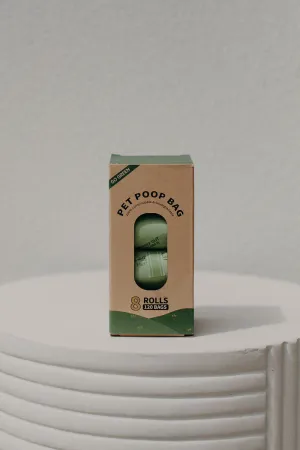 Biodegradable Poop Bags – 120 Bags (8 Rolls)