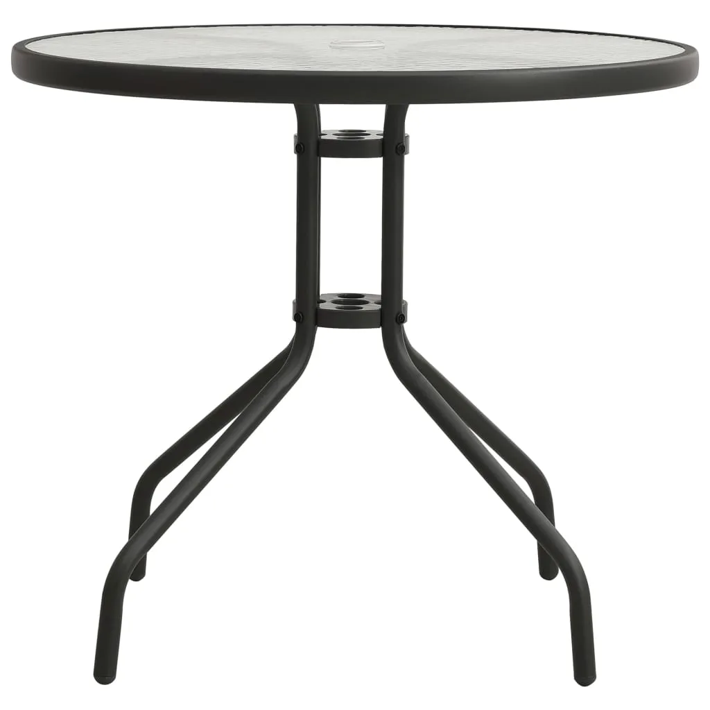 Bistro Table Anthracite Ø31.5"x28" Steel