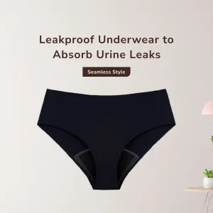 Bladder  Leakproof Underwear To Absorb Urine Leaks | Seamless Style Pack Of 3