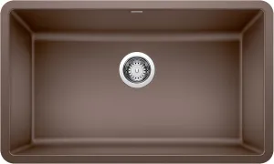BLANCO 442537 Precis Kitchen Sink, Single Bowl, Café