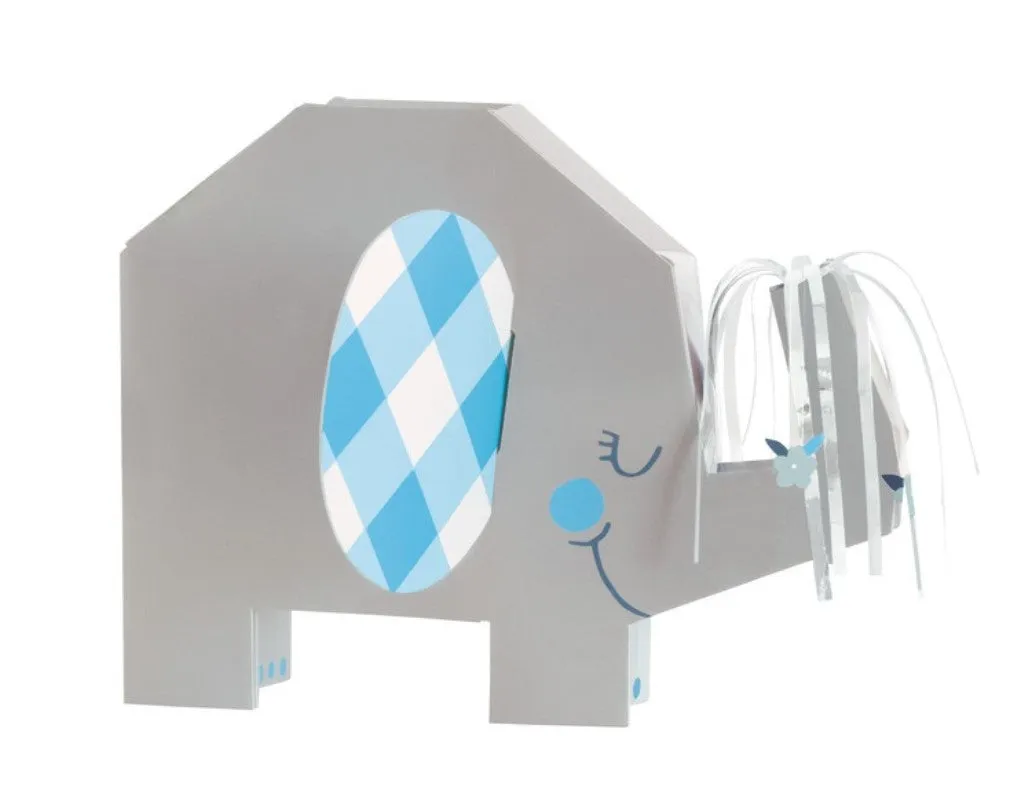 Blue Elephant Centerpiece Decoration