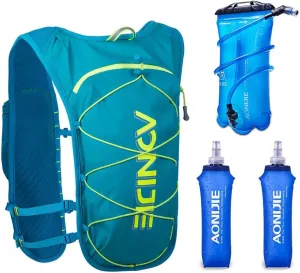 Bluefield 5L Outdoor Hydration Backpack Trail Running Vest Lightweight Running Hydration Vest for Marathon Running Cycling,Training, Hiking, Biking, Trail