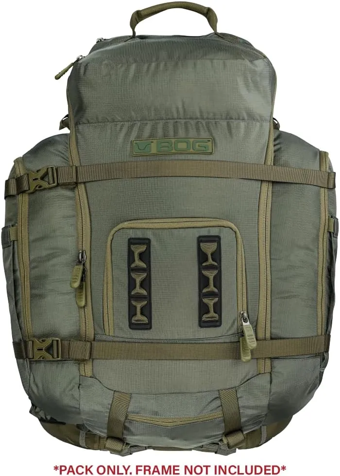 BOG Inception Backpack Frame and Helix Pack with Lightweight Design, YKK Zippers, Durable Build for Hunting, Backpacking