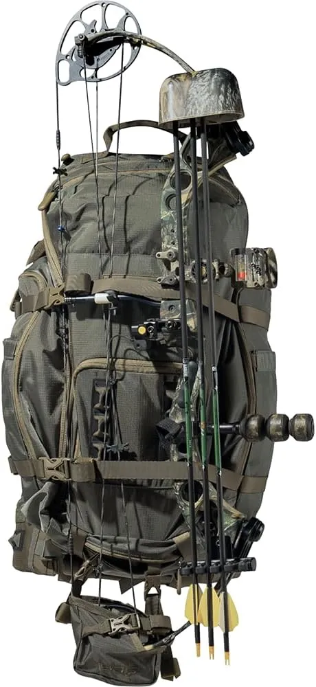 BOG Inception Backpack Frame and Helix Pack with Lightweight Design, YKK Zippers, Durable Build for Hunting, Backpacking