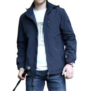 Breathable Hooded Shell Jacket | Hat Detachable