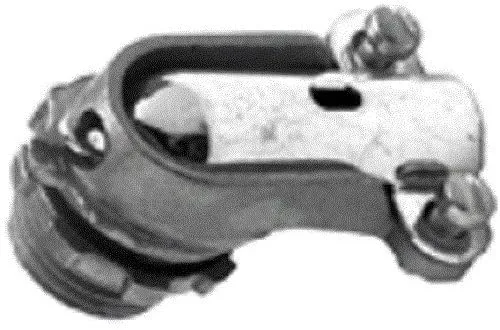 Bridgeport 812-DC2 3-Inch 90 Deg Fmc Connector, 5-Pack