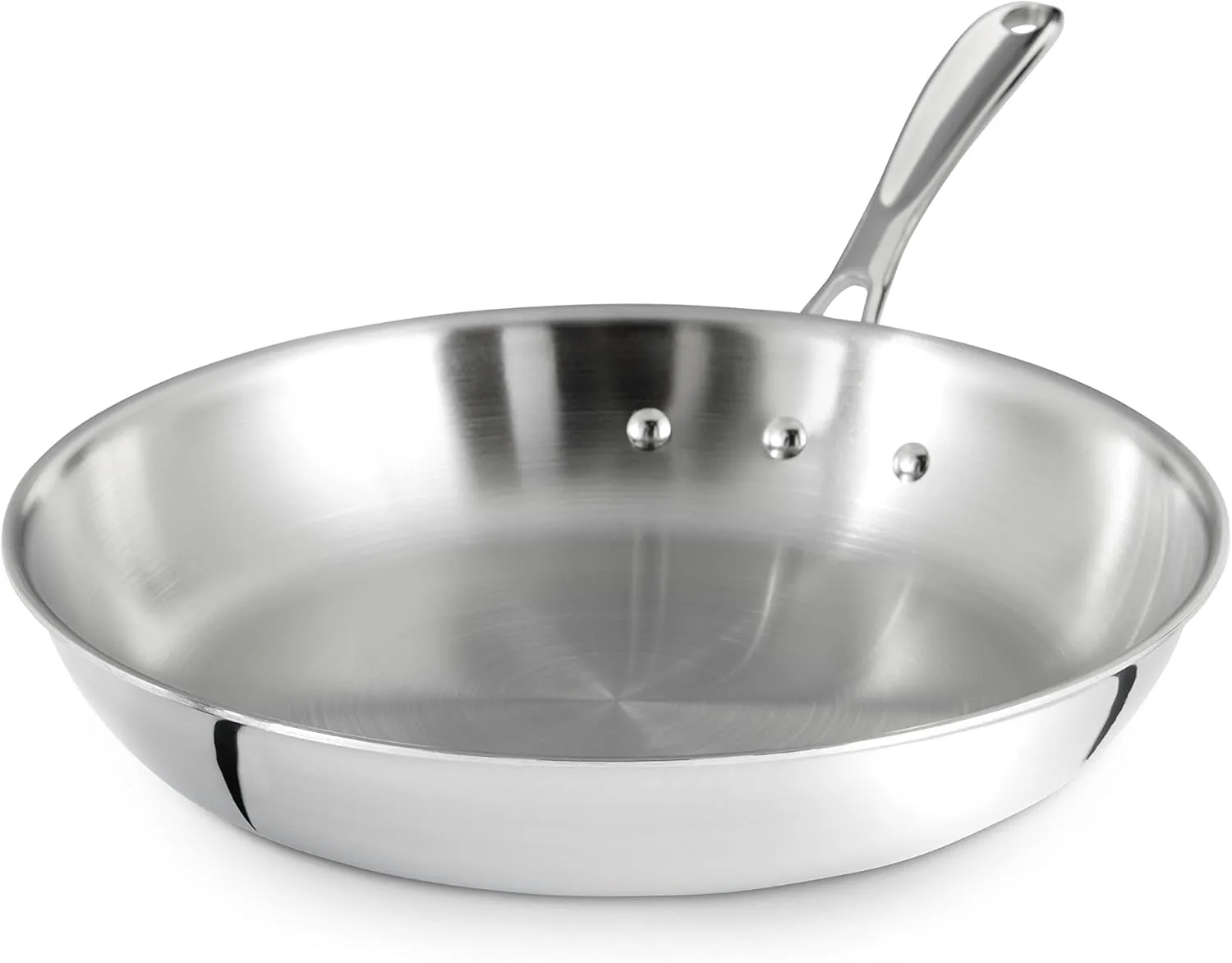 Calphalon Tri-Ply Stainless Steel 10-Inch Omelette Fry Pan