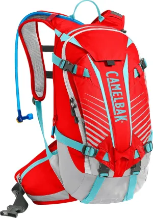 CamelBak K.U.D.U. 12 Hydration Pack, Fiery Red/Silver