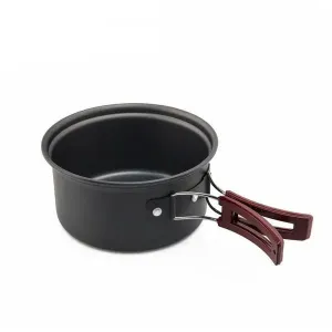 Camping Cookware Set for 2-3 People, Aluminum Alloy
