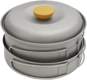 Camping Kitchen Utensil Outdoor Camping Pots Picnic Frying Pan Portable Cooker Frying Pan Picnic Home Soup Pot for Outdoor Cooking