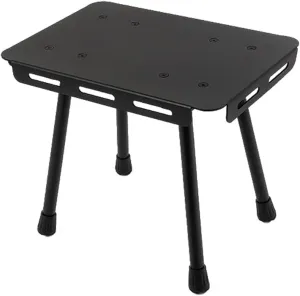 Camping Portable Foldable Table Compact Detachable Teapoy Aluminum Alloy Fishing Stool Garden Picnic Rest Stool