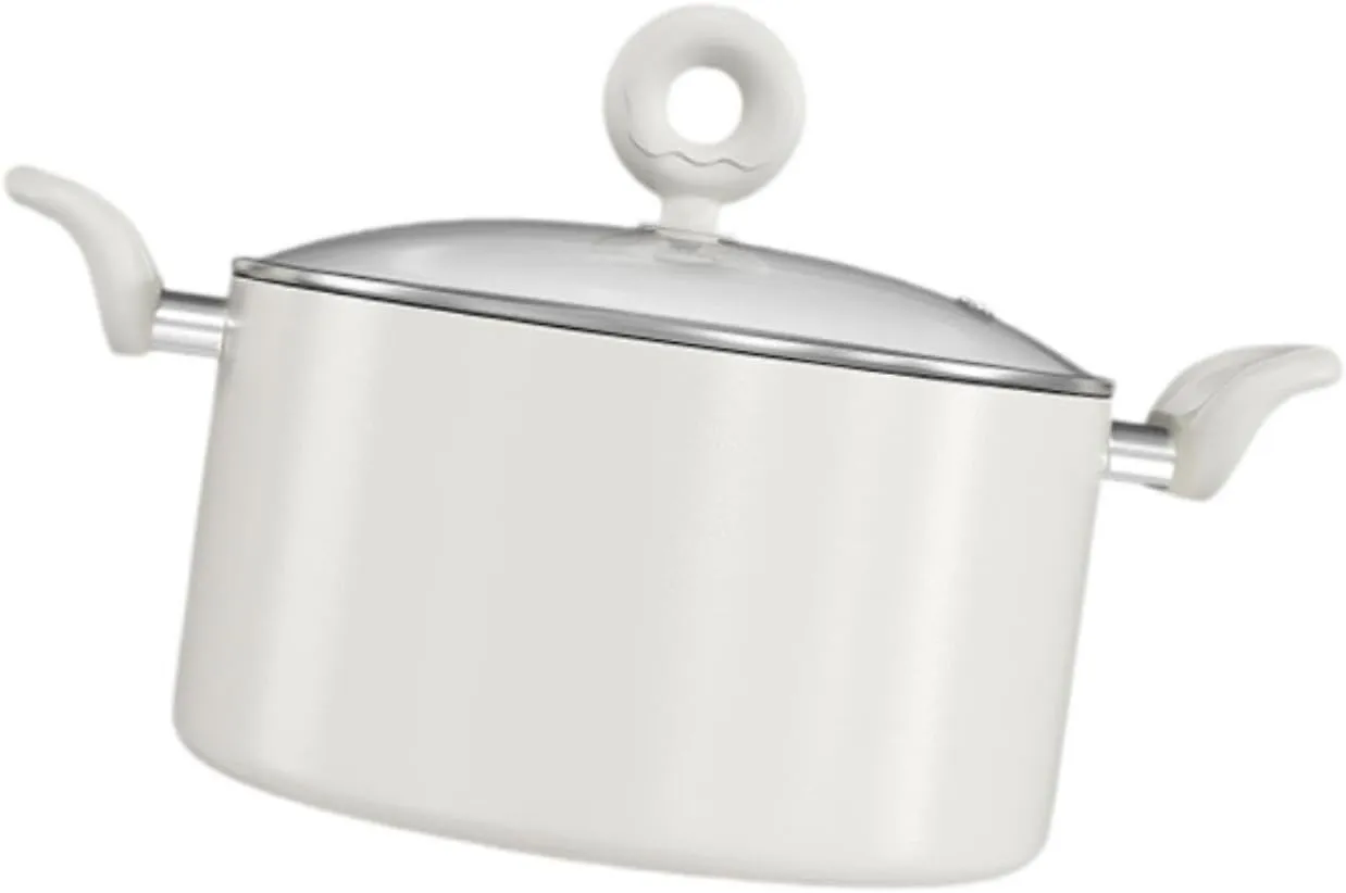Camping Pot Soup Pot Cookware Portable Gift Nonstick with Lid Stockpot for Outdoor Activities Camping Hiking Home Backpacking