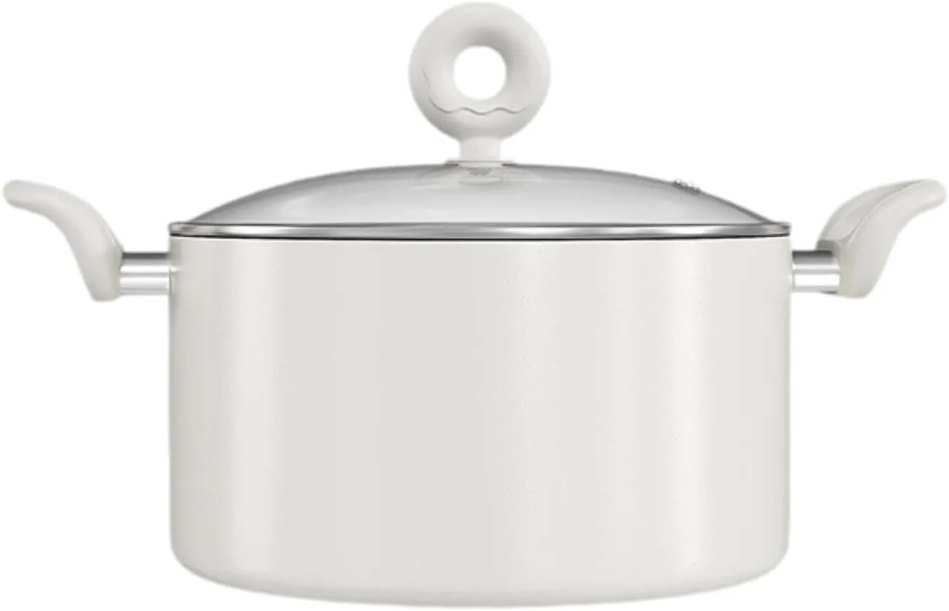 Camping Pot with Lid Lightweight Multifunctional Soup Pot Stockpot for Traveling Home Camping Backpacking Outdoor Activities