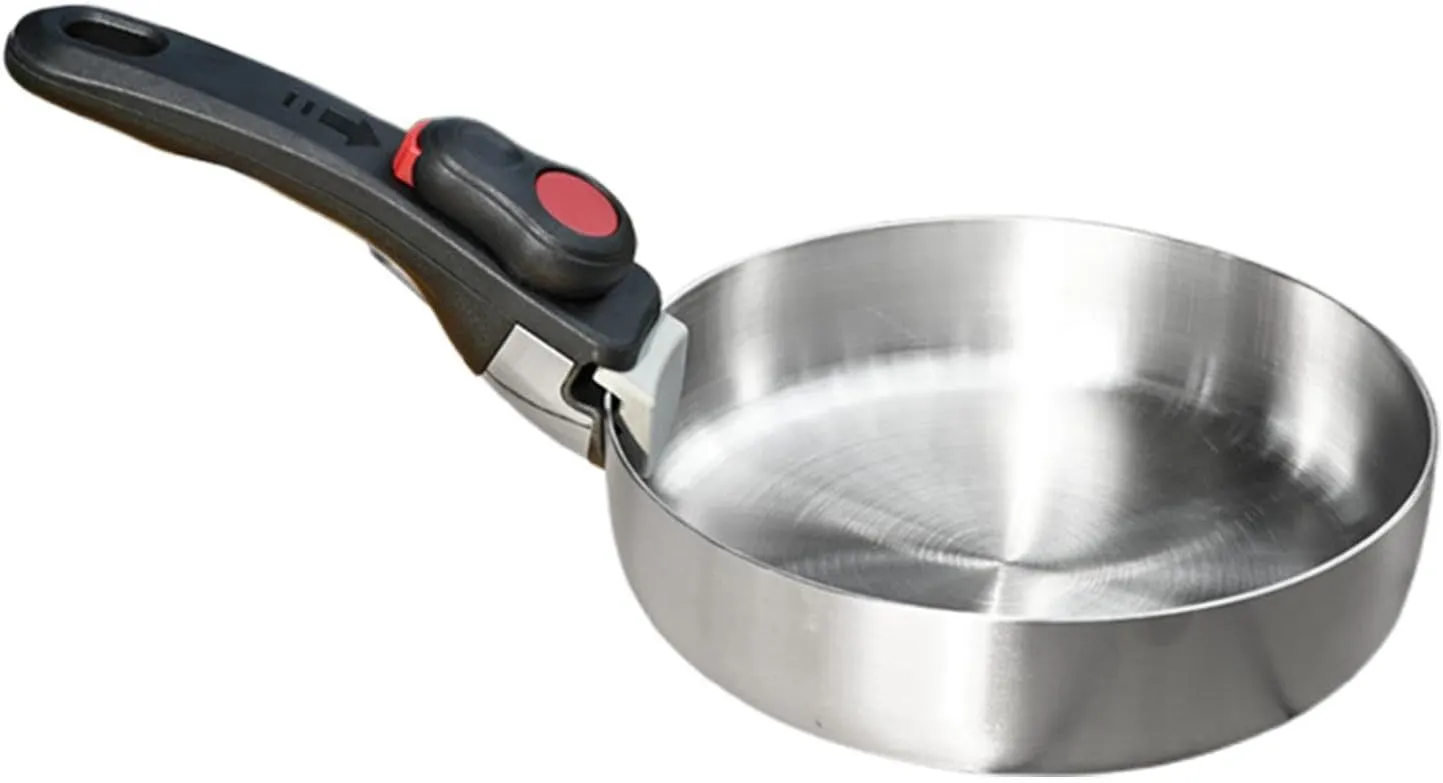 Camping Pots Camping Skillet Compact Lightweight Camping Frying Pan Cooking Pot for Backpacking BBQ Outdoor Travel Cooking