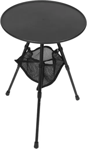 Camping Tables Portable Foldable Round Aluminum Alloy Camping Table Compact for Outdoor Activities