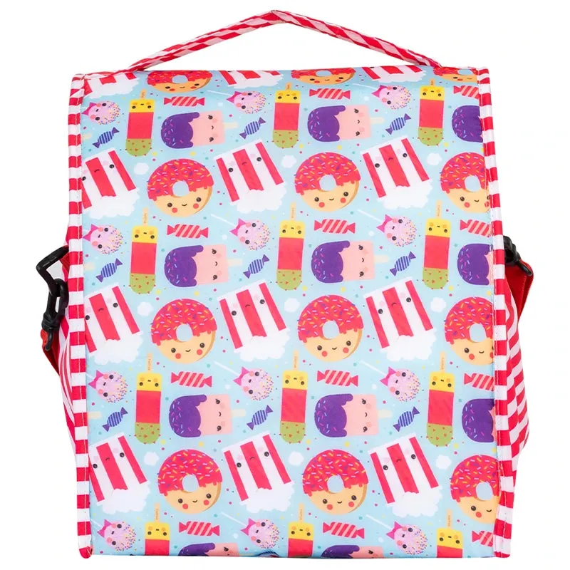 Candy Cane Insulated Lunch Bag