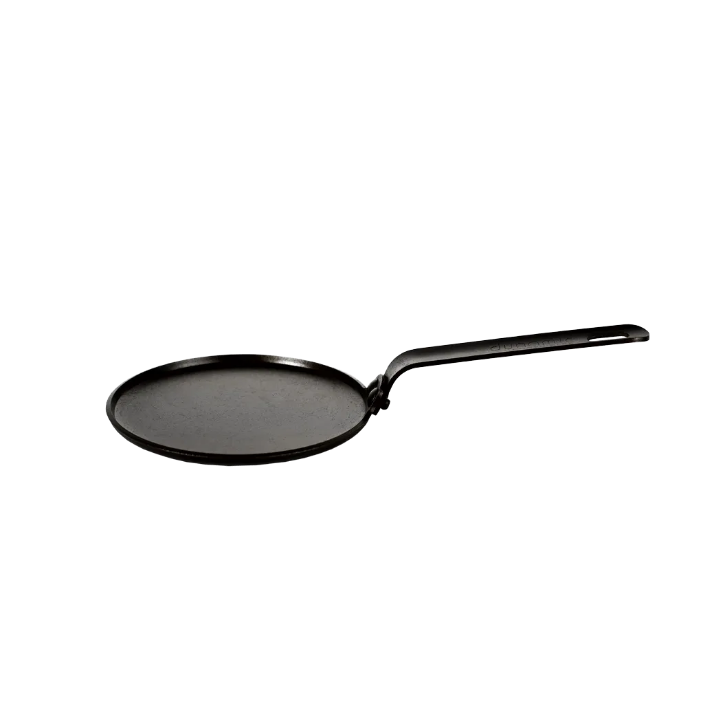 Carbon Steel Omelette Tawa (6 Inch/15.5 cm) | Pre-Seasoned, Naturally Non-stick, 100% Toxin-Free & Chemical Free Iron Tawa