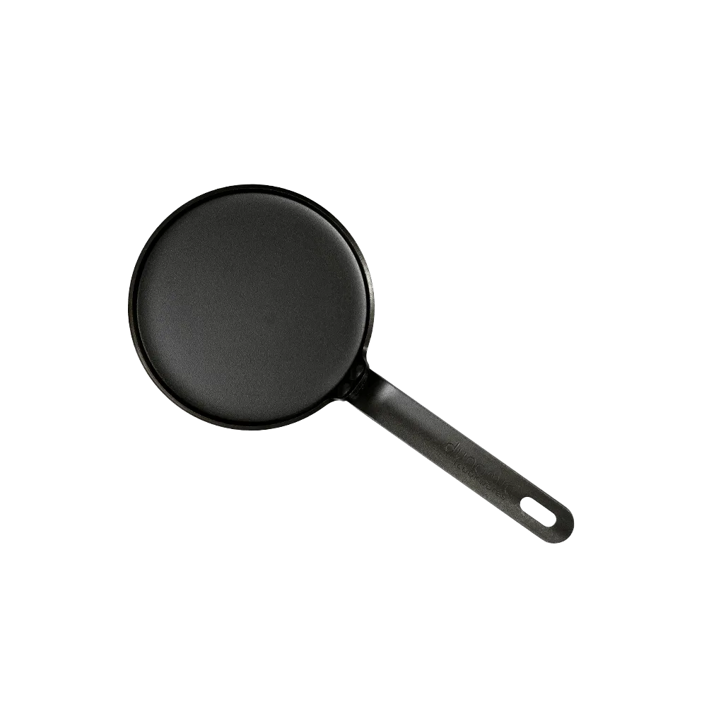 Carbon Steel Omelette Tawa (6 Inch/15.5 cm) | Pre-Seasoned, Naturally Non-stick, 100% Toxin-Free & Chemical Free Iron Tawa