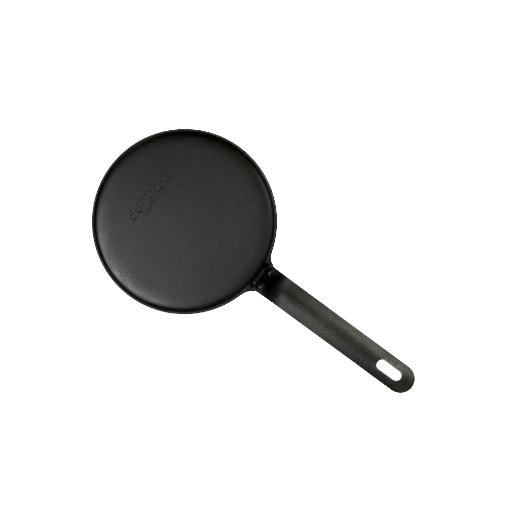 Carbon Steel Omelette Tawa (6 Inch/15.5 cm) | Pre-Seasoned, Naturally Non-stick, 100% Toxin-Free & Chemical Free Iron Tawa