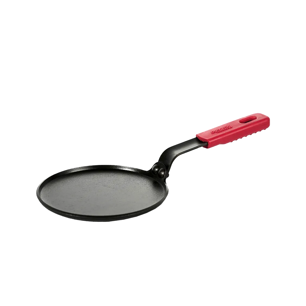 Carbon Steel Omelette Tawa (6 Inch/15.5 cm) | Pre-Seasoned, Naturally Non-stick, 100% Toxin-Free & Chemical Free Iron Tawa