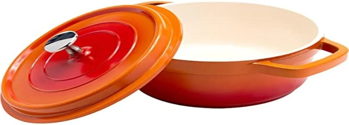 Casserole Round, Orange, 21.3 X 9 Cm, 3 L, Herces Pa9000-20L, Hercules…