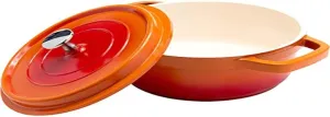 Casserole Round, Orange, 21.3 X 9 Cm, 3 L, Herces Pa9000-20L, Hercules…