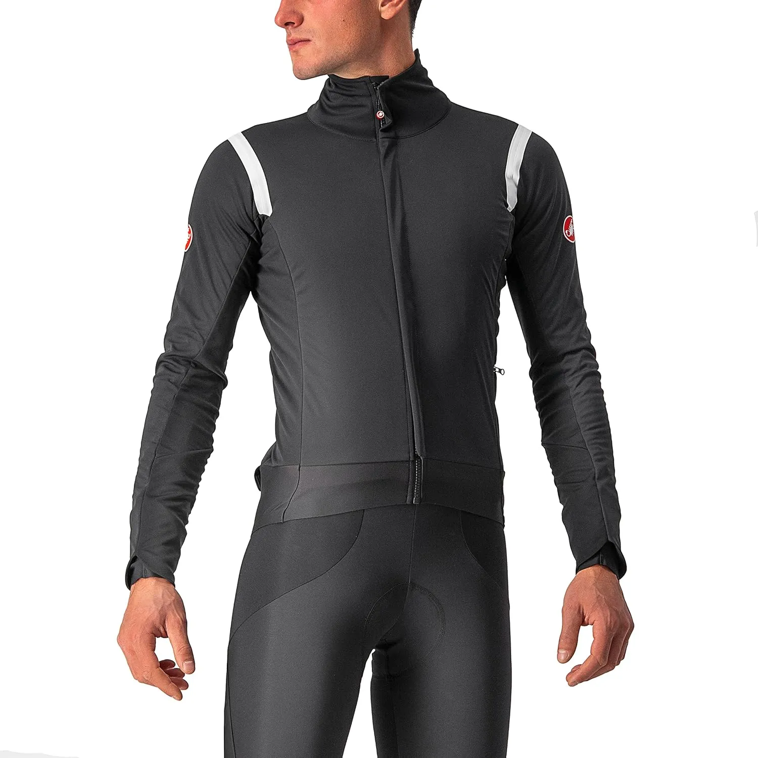 CASTELLI Men's Alpha RoS 2 Jacket, Waterproof, Breathable Lightweight Insulated Winter Protection for Biking & Road Cycling
