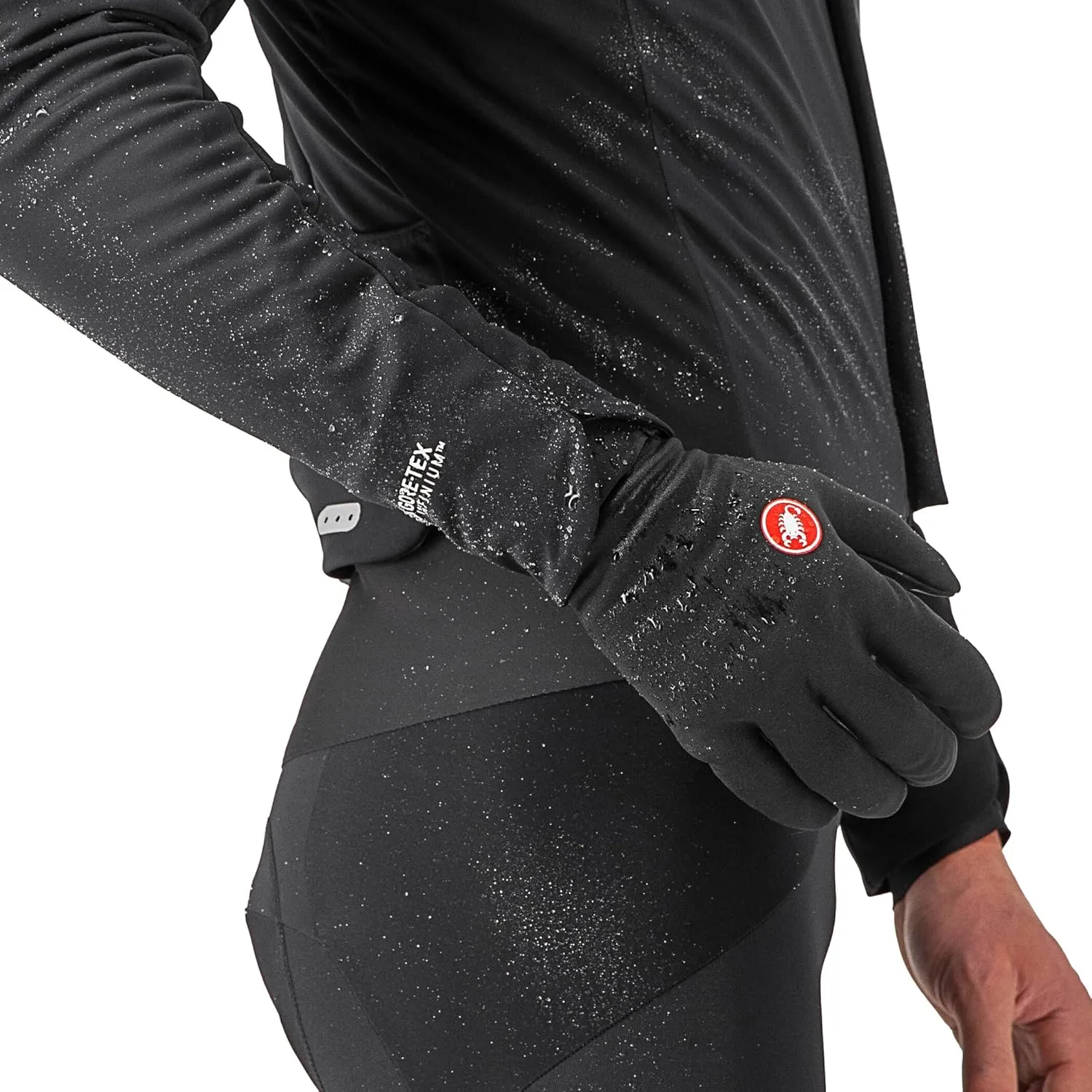 CASTELLI Men's Alpha RoS 2 Jacket, Waterproof, Breathable Lightweight Insulated Winter Protection for Biking & Road Cycling