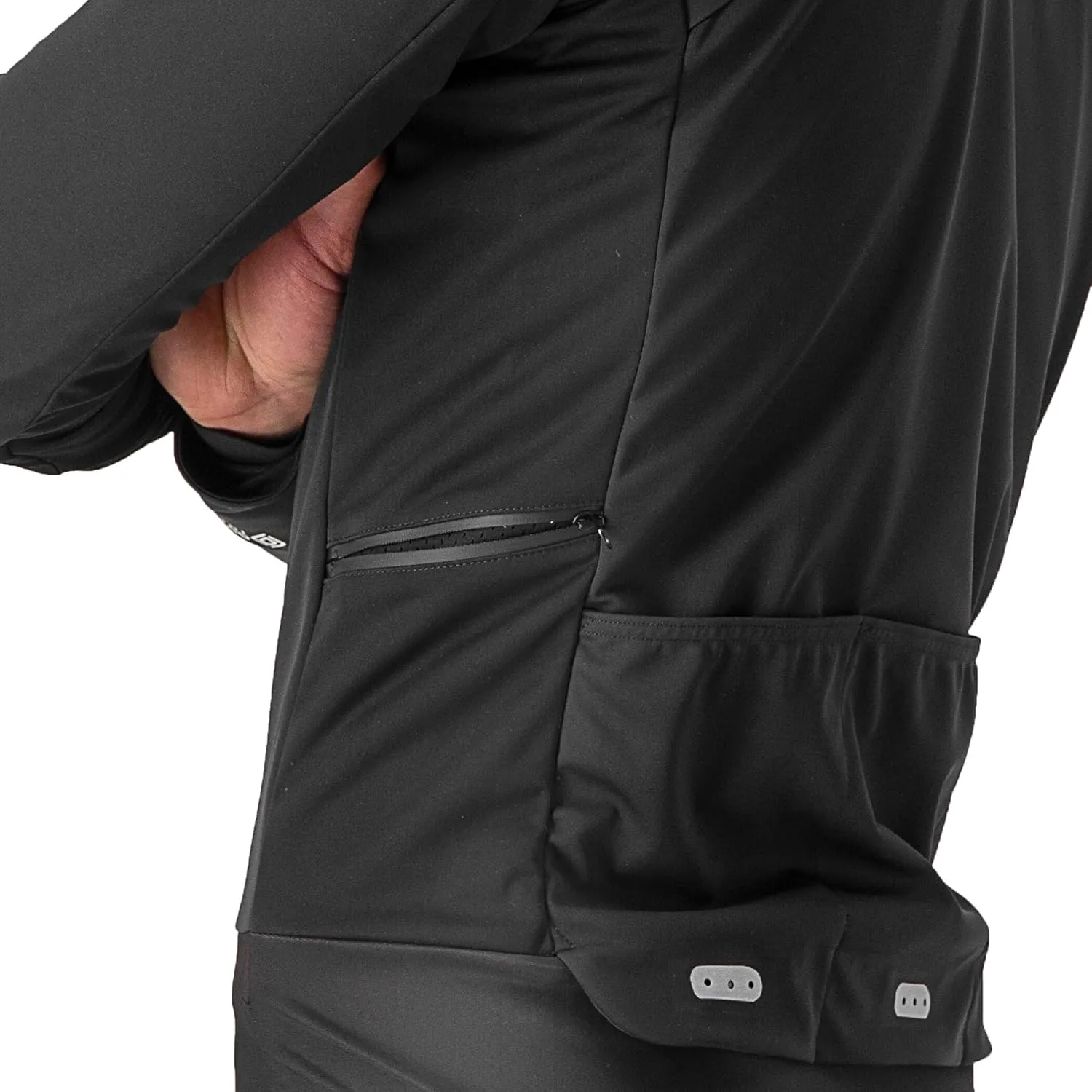 CASTELLI Men's Alpha RoS 2 Jacket, Waterproof, Breathable Lightweight Insulated Winter Protection for Biking & Road Cycling