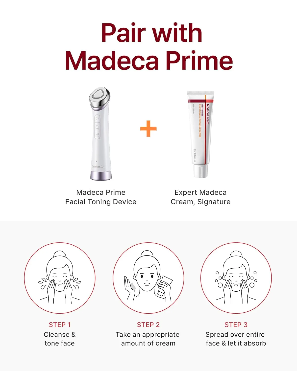 CENTELLIAN 24 Madeca Cream Time Reverse (Season 7) (1.69fl oz, Pack of 2) - Advanced Fast-Absorbing & Nourishing Cream, Hydrates, Reduces Wrinkles, Low Irritation, Korean Skin Care. Centella Asiatica
