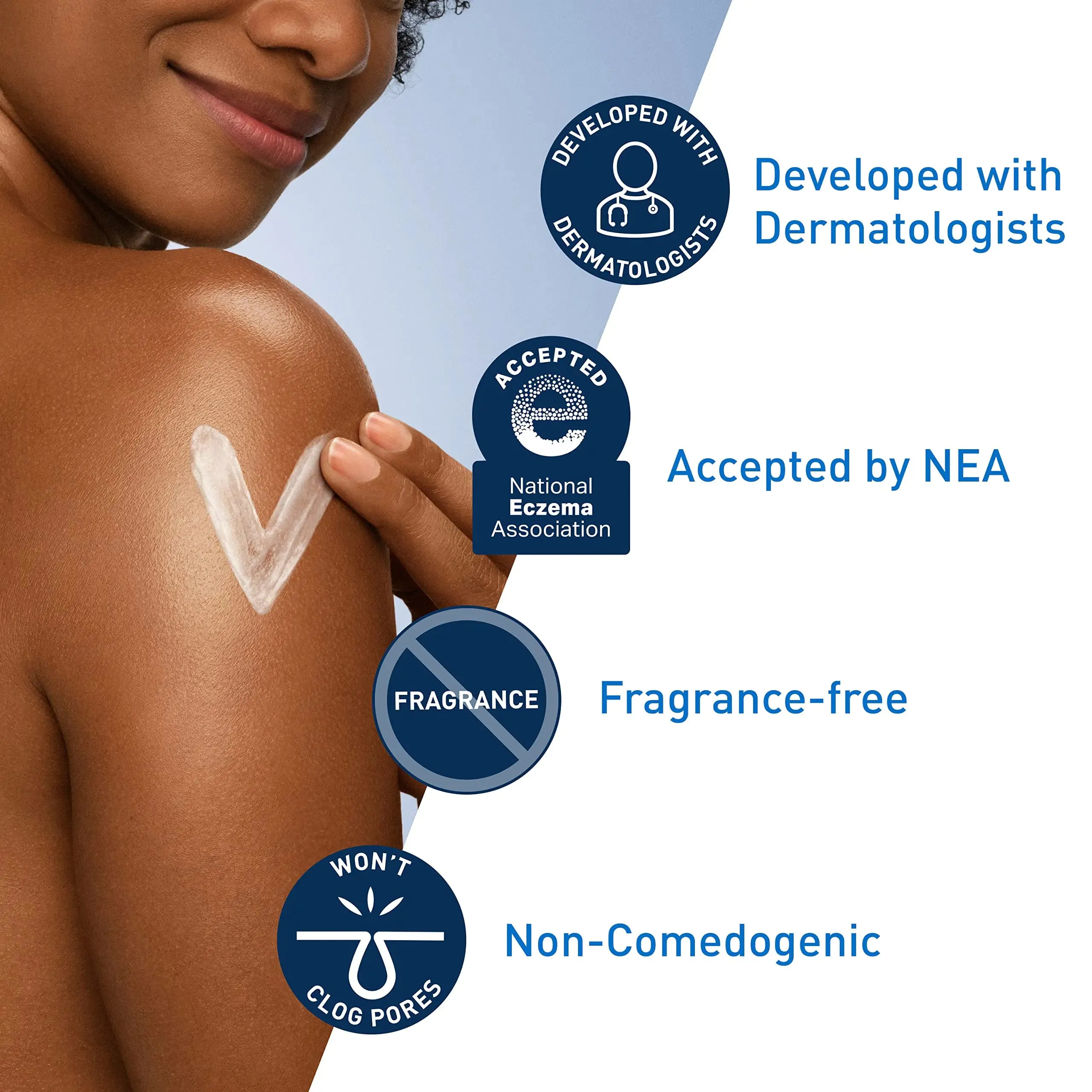 CeraVe Daily Moisturizing Lotion for Dry Skin | Body Lotion & Face Moisturizer with Hyaluronic Acid and Ceramides | Daily Moisturizer | Fragrance Free | Oil-Free | 19 Ounce 19 Fl Oz (Pack of 1)