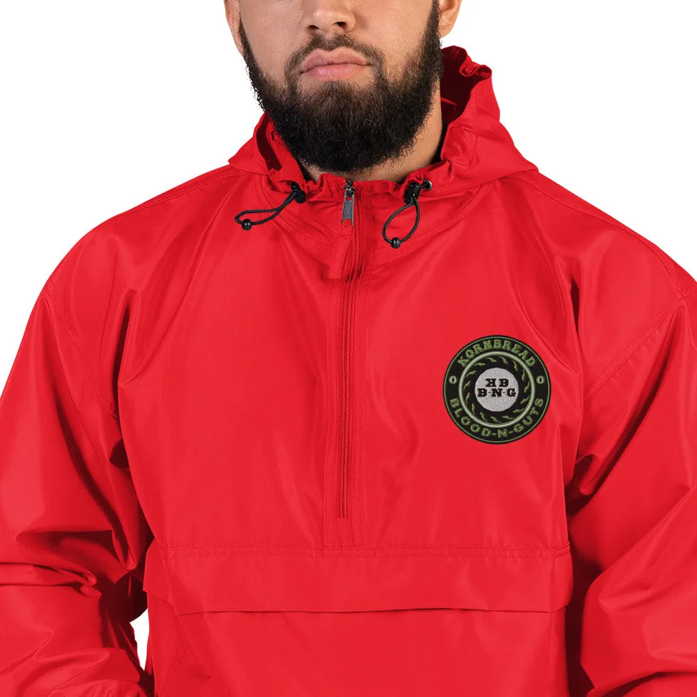 Champion KBBNG Embroidered Badge Packable Jacket (Enlarged Emblem)
