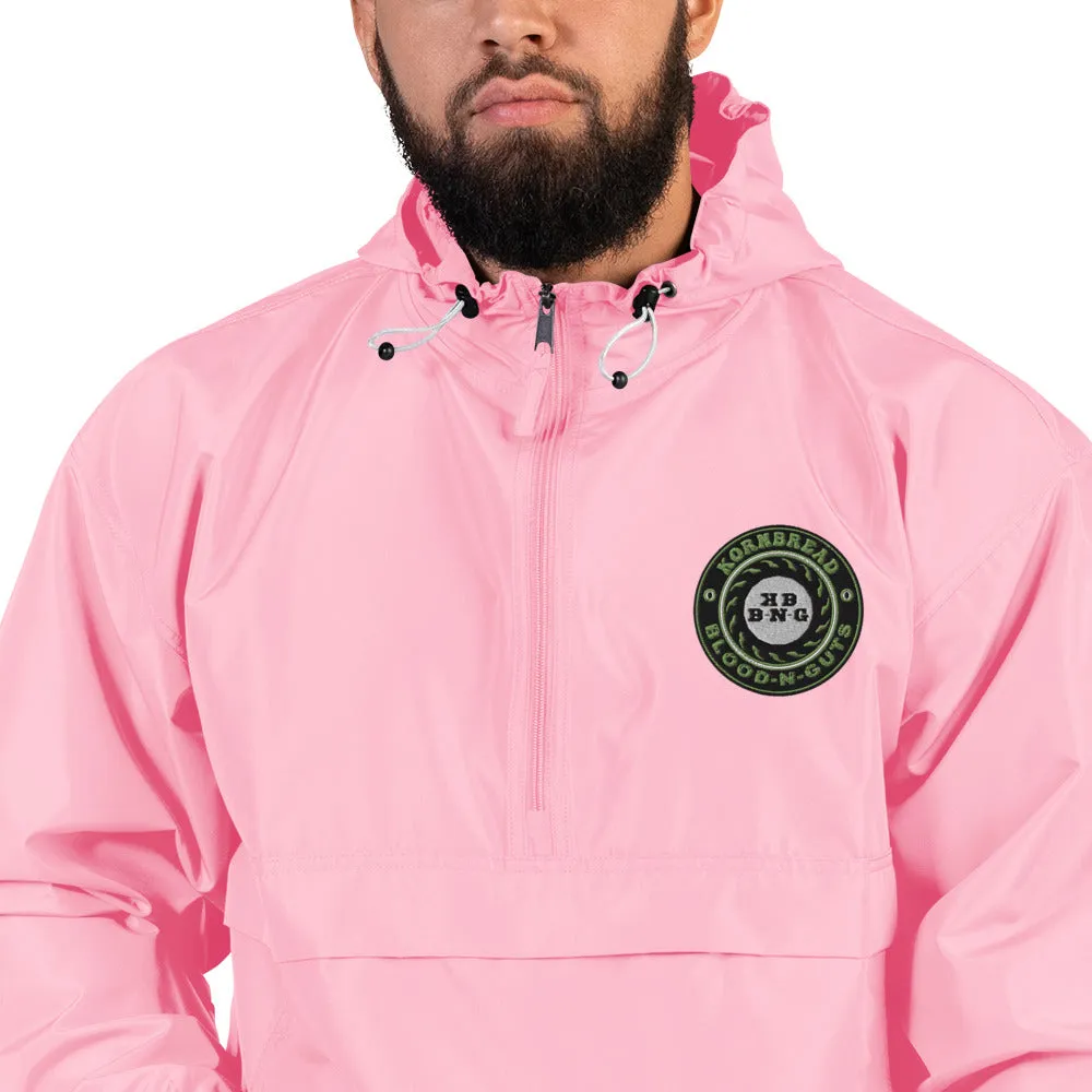 Champion KBBNG Embroidered Badge Packable Jacket (Enlarged Emblem)