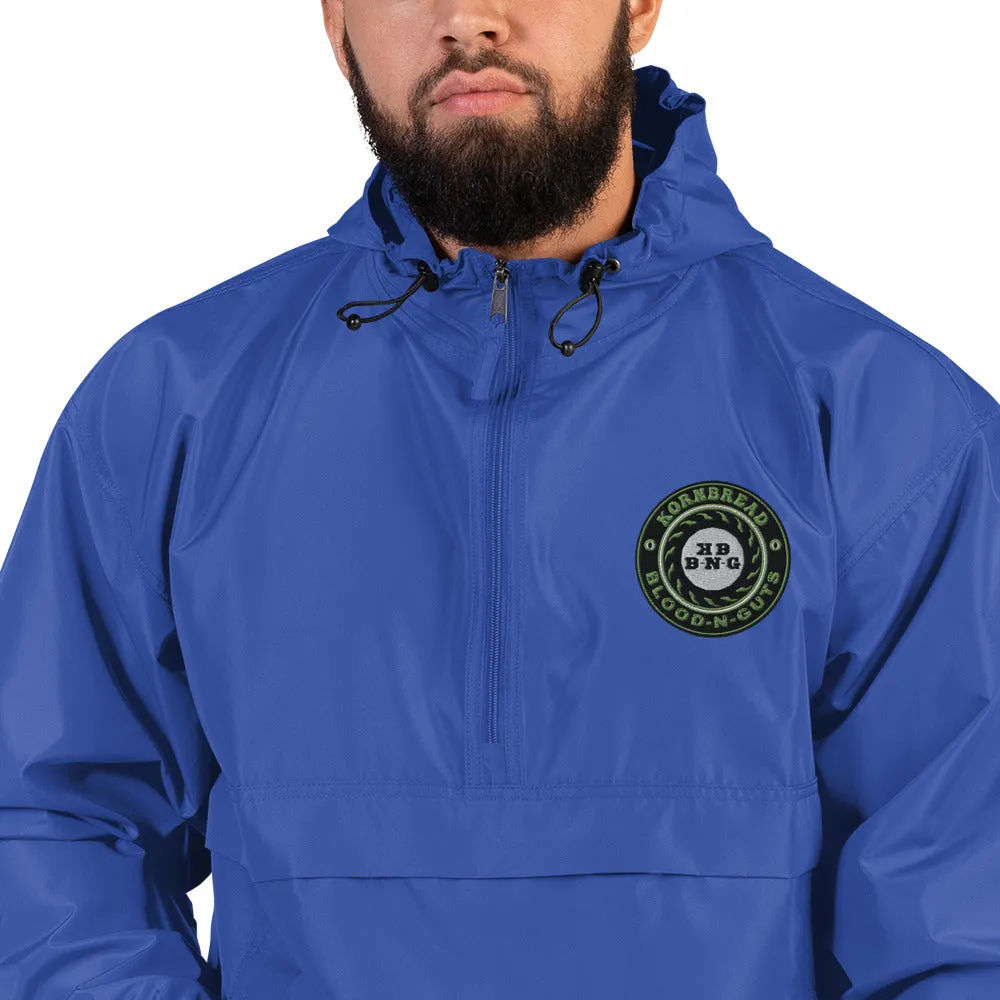 Champion KBBNG Embroidered Badge Packable Jacket (Enlarged Emblem)