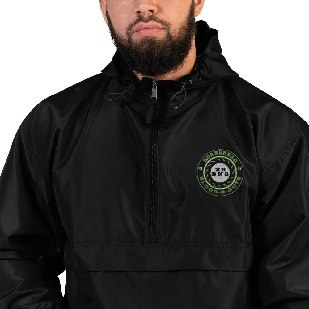 Champion KBBNG Embroidered Badge Packable Jacket (Enlarged Emblem)