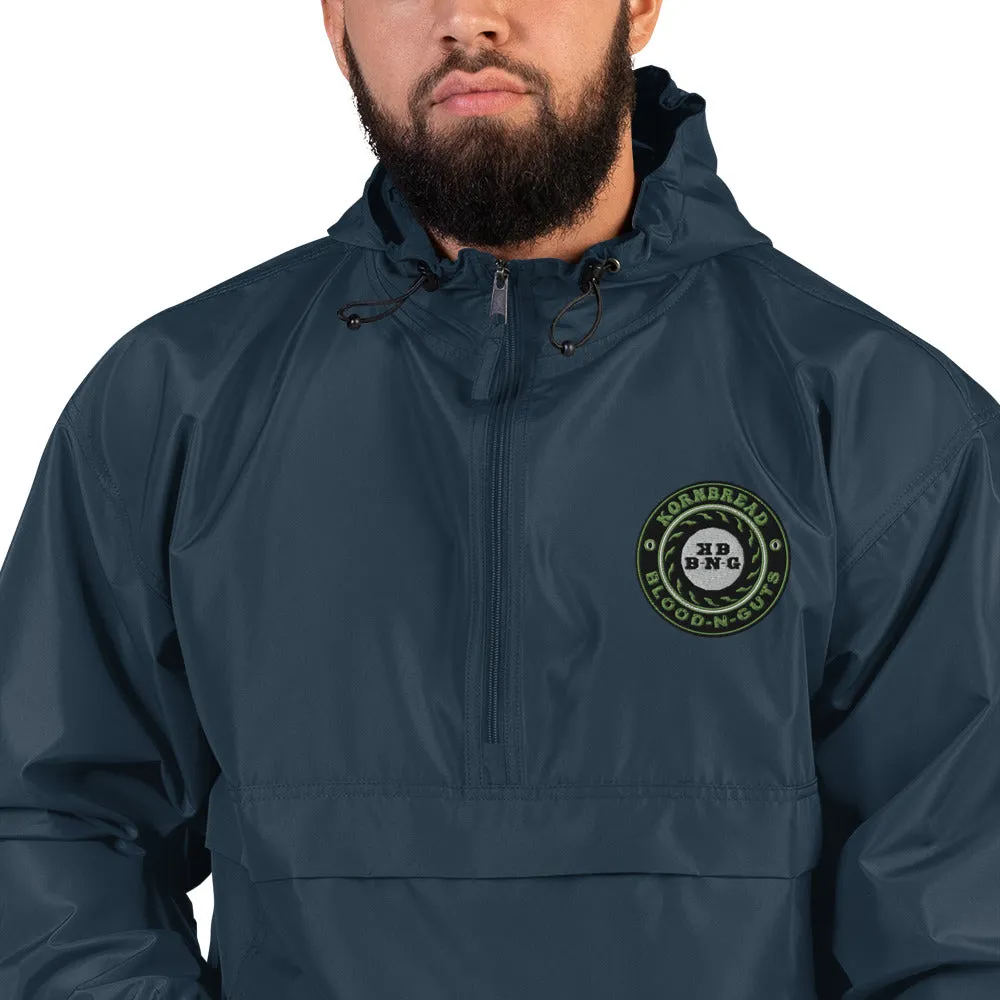 Champion KBBNG Embroidered Badge Packable Jacket (Enlarged Emblem)