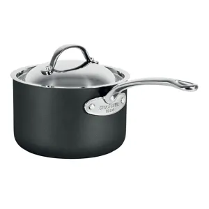 Chasseur Cinq Etoiles Non Stick Saucepan with Lid and Helper Handle Including Induction – 18cm/2.7L