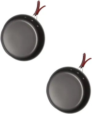 Ciieeo 2pcs Cooking Pot for Camping Frying Pan for Outdoor Family Cooking Tools Camping Cookware